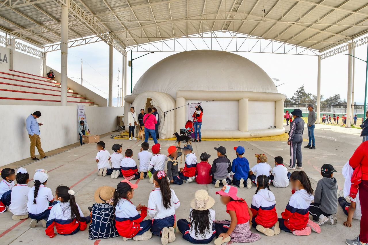 Impulsan autoridades estatales y municipales programas de educación en las comunidades de Huamantla